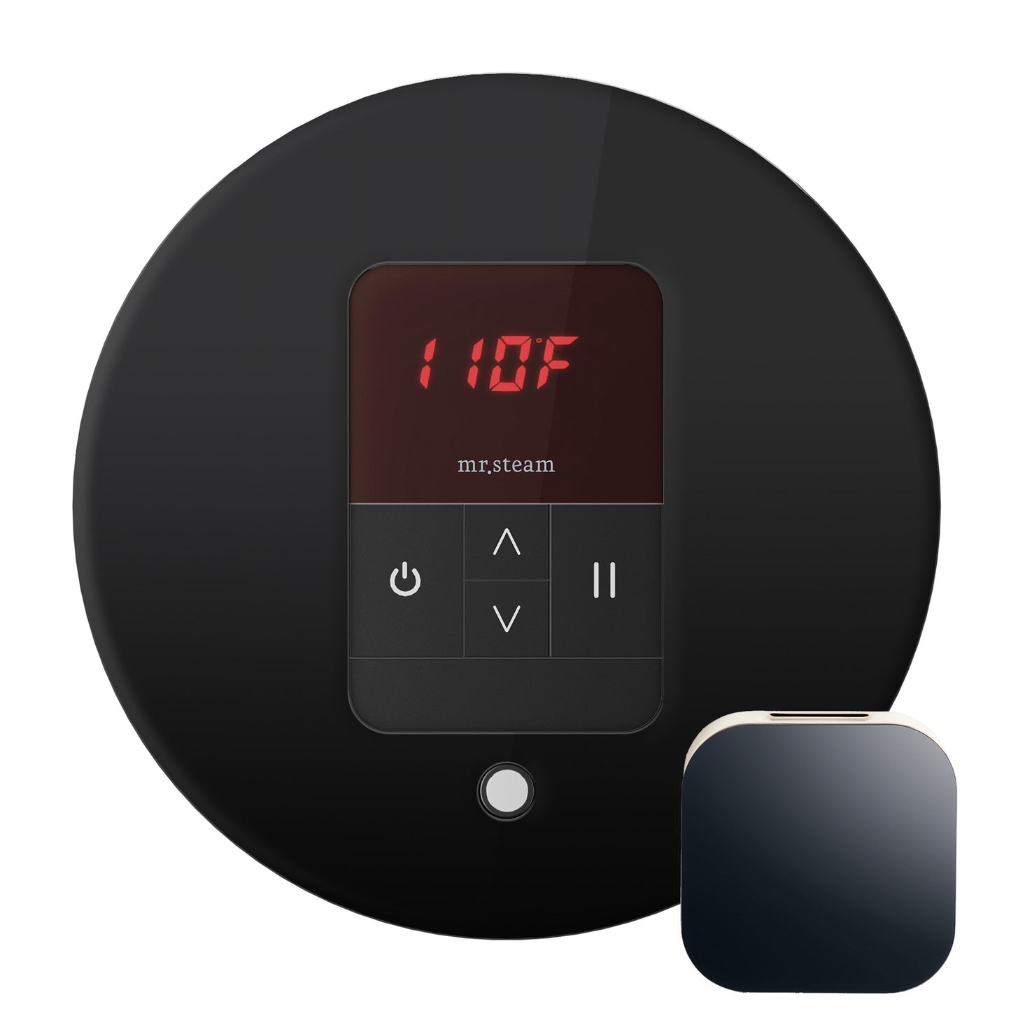 Mr. Steam MSITEMPORD-BK iTempo® Round in Black