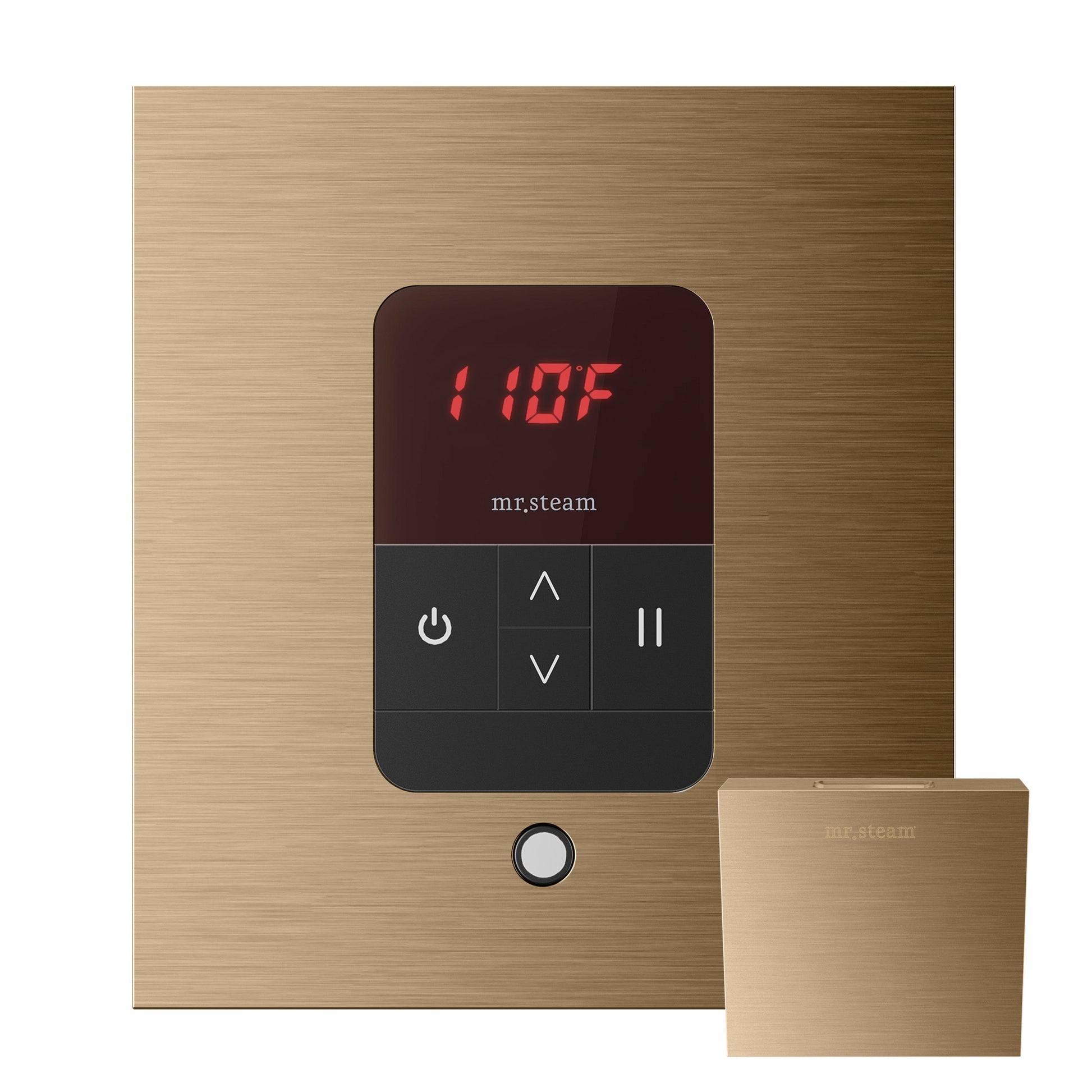 Mr. Steam MSITEMPOSQ-BB iTempo® Square in Brushed Bronze