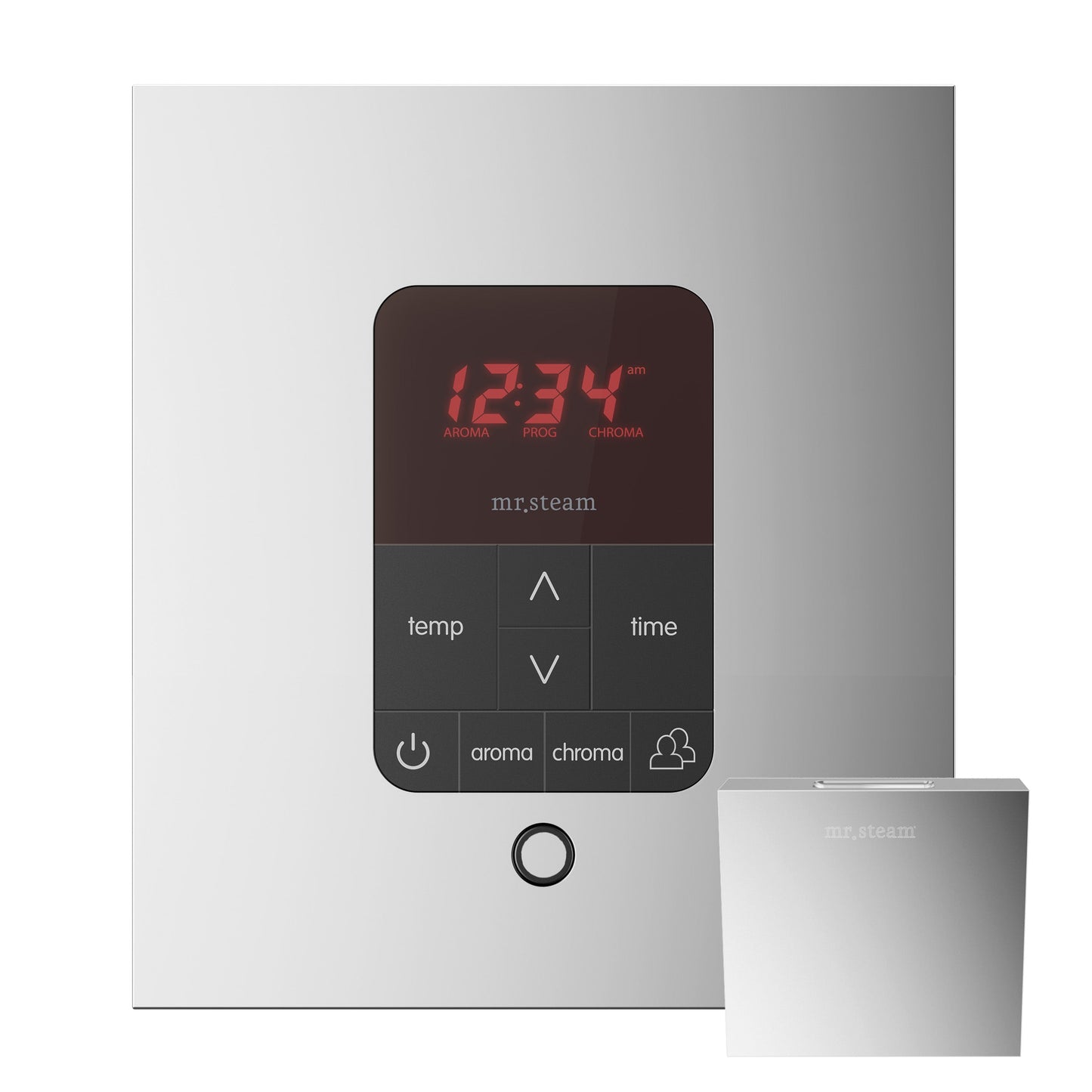 Mr. Steam MSITPLUSSQ-PC iTempoPlus® Square in Polished Chrome