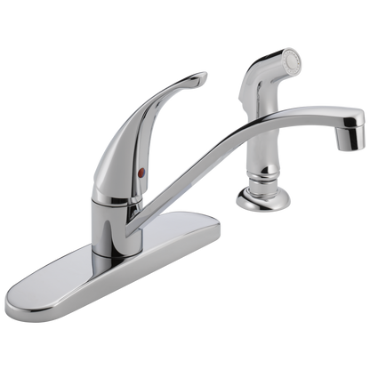 Delta P188500LF Tunbridge Single Handle Kitchen Faucet