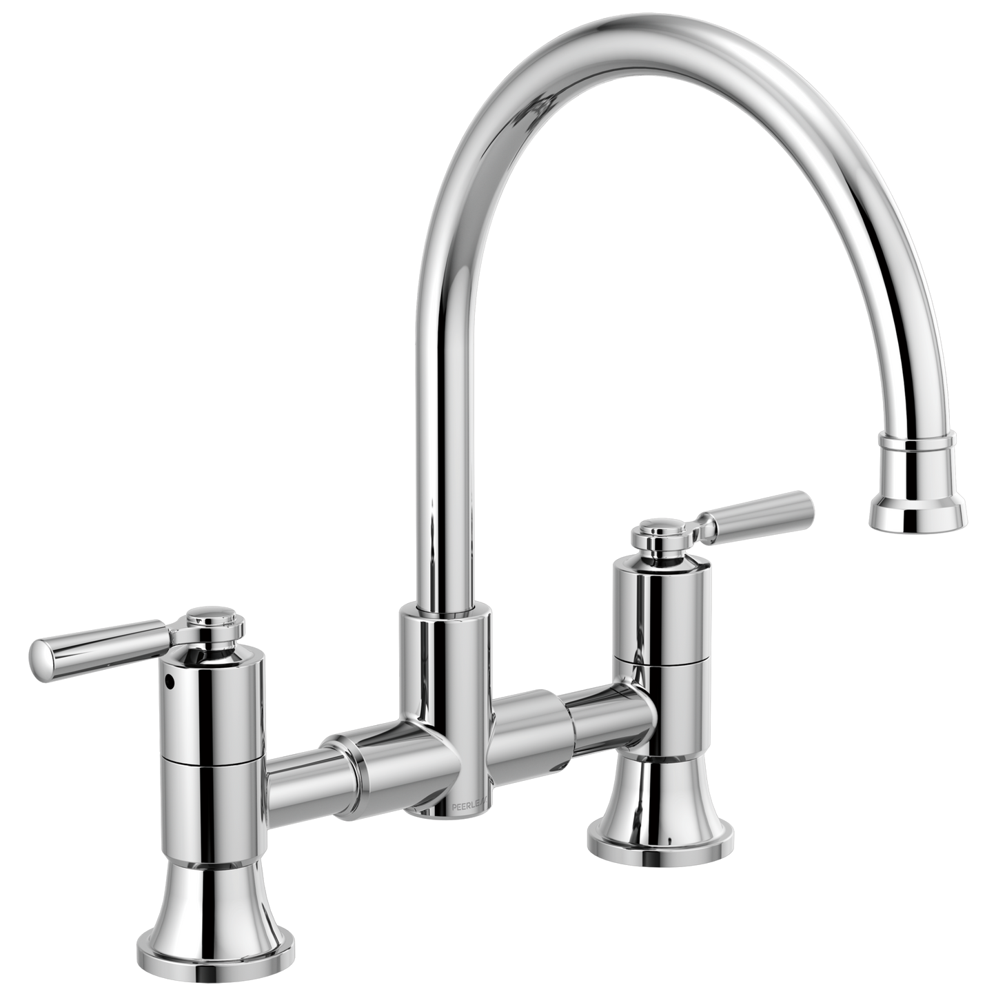 Delta P2923LF Westchester Two Handle Bridge Kitchen Faucet