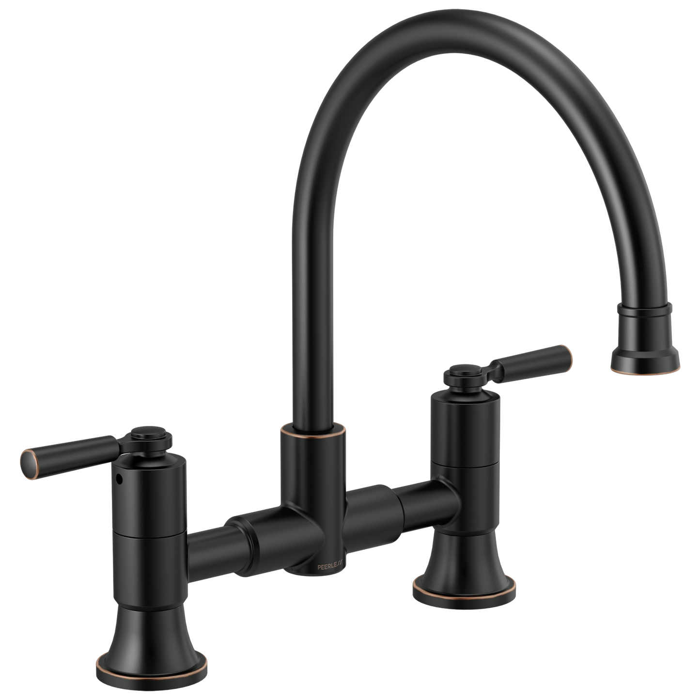 Delta P2923LF Westchester Two Handle Bridge Kitchen Faucet