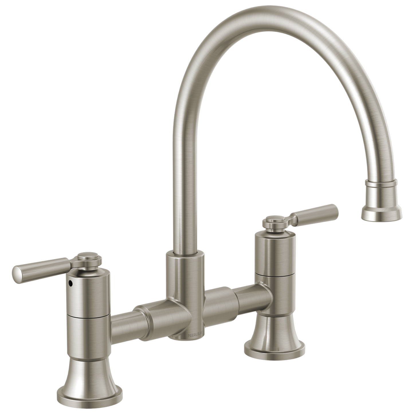 Delta P2923LF Westchester Two Handle Bridge Kitchen Faucet