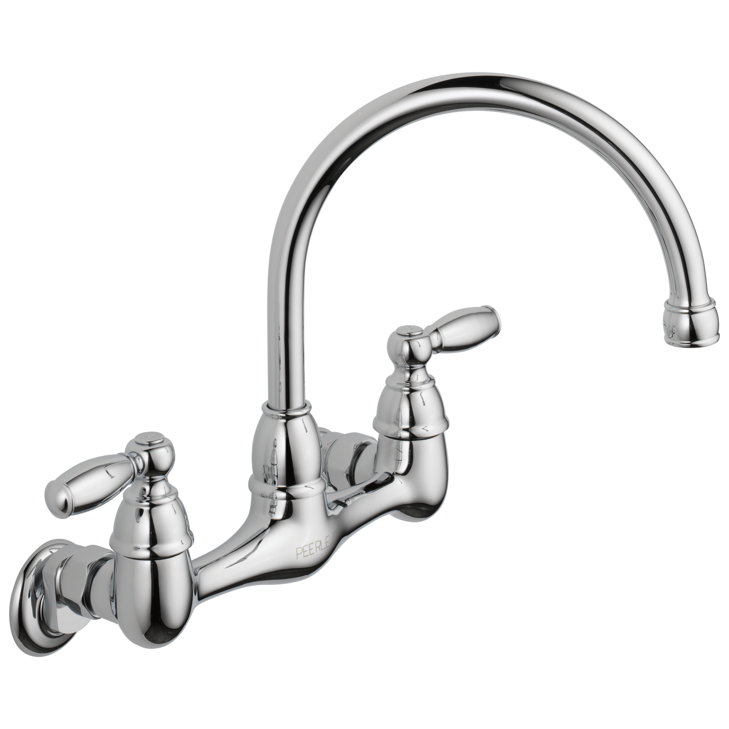 Delta P299305LF Claymore Two Handle Wall Mounted Kitchen Faucet