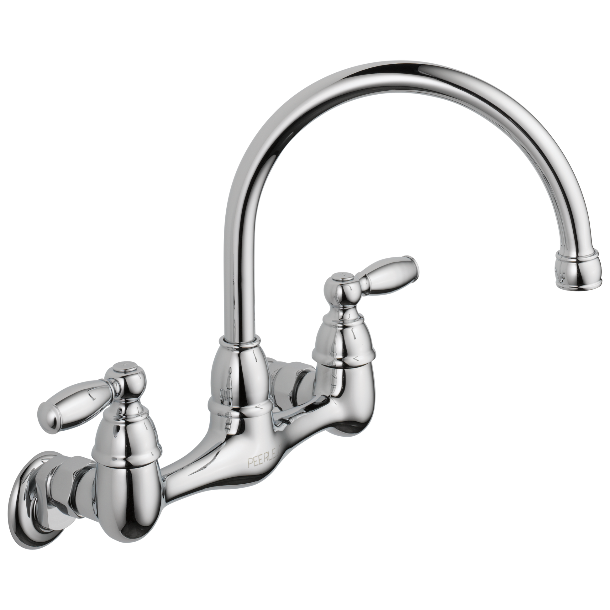 Delta P299305LF Claymore Two Handle Wall Mounted Kitchen Faucet