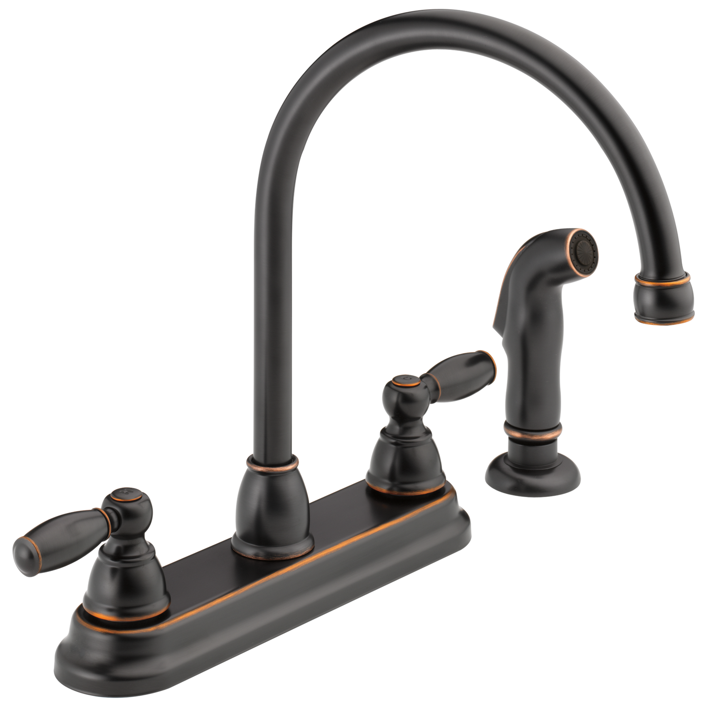 Delta P299575LF Claymore Two Handle Kitchen Faucet