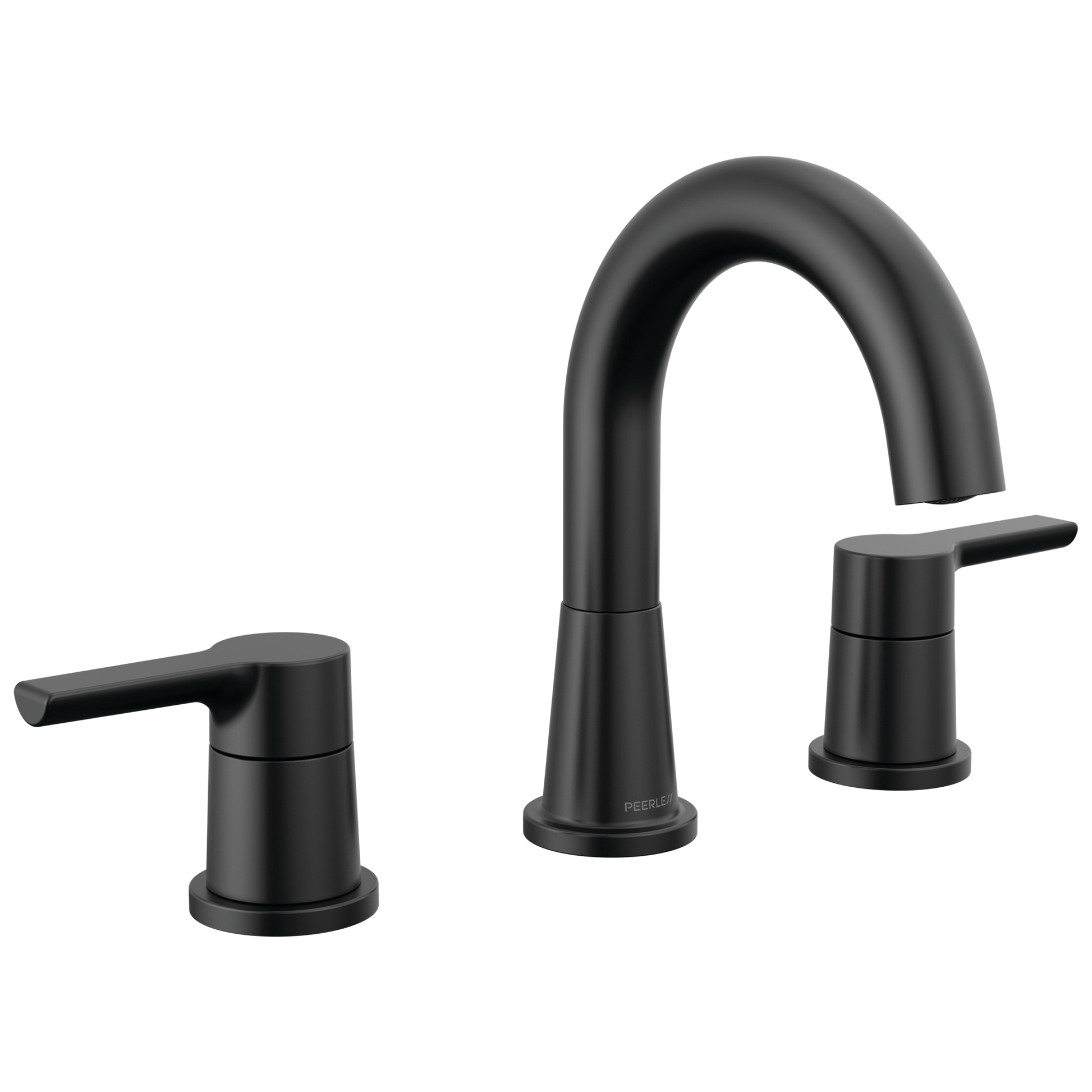 Peerless Flute: Two Handle Widespread Lavatory Faucet