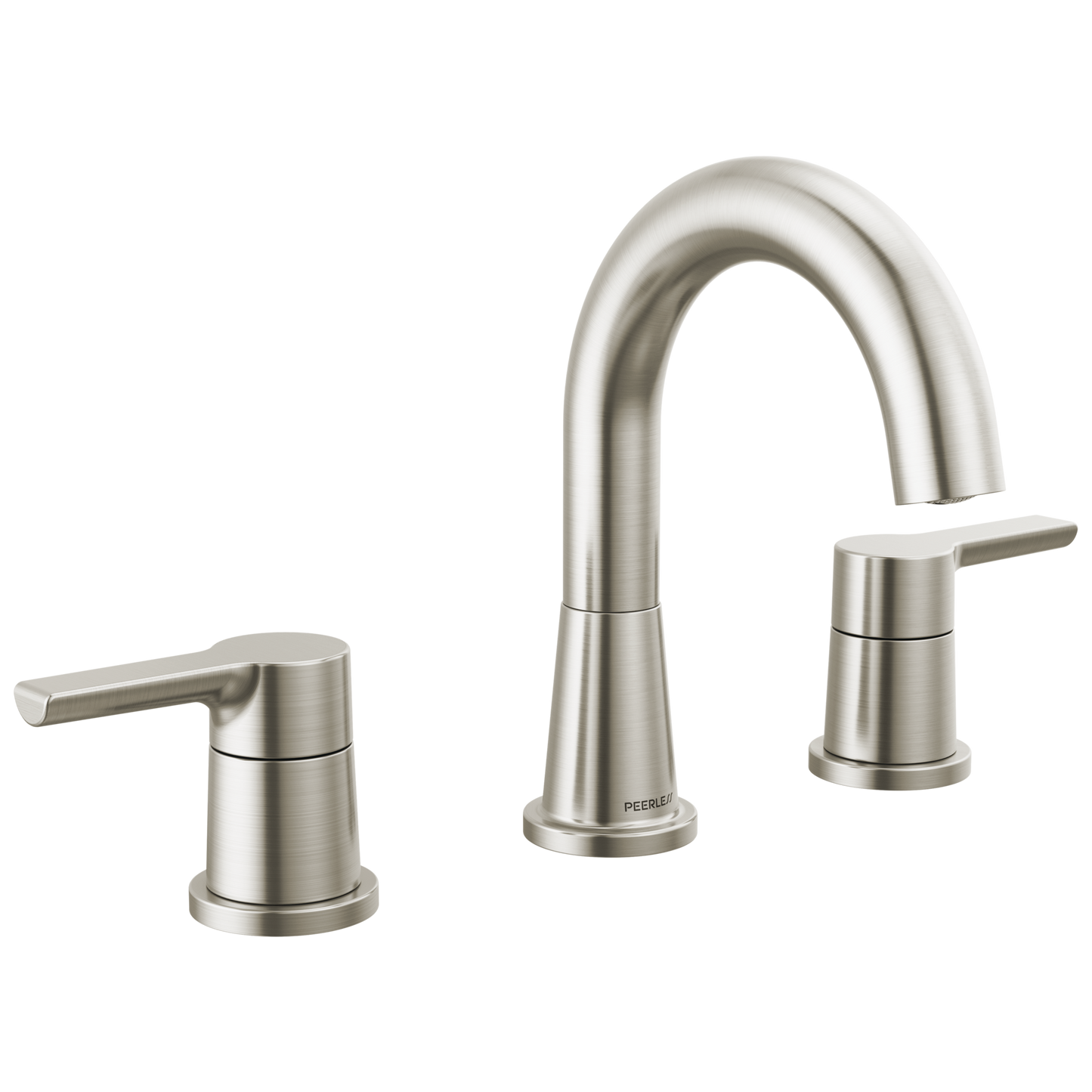 Peerless Flute: Two Handle Widespread Lavatory Faucet