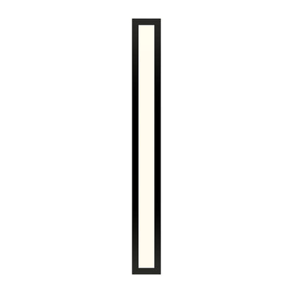 Profiles 3-1/2" x 30" x 4-5/8" framed lighting in matte black with 2700 kelvin temperature (warm light)