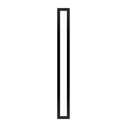 Profiles 3-1/2" x 30" x 4-5/8" framed lighting in matte black with 4000 kelvin temperature (cool light)