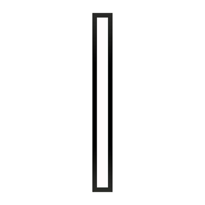 Profiles 3-1/2" x 30" x 4-5/8" framed lighting in matte black with variable 2700K to 5600K temperature (warm to cool light)