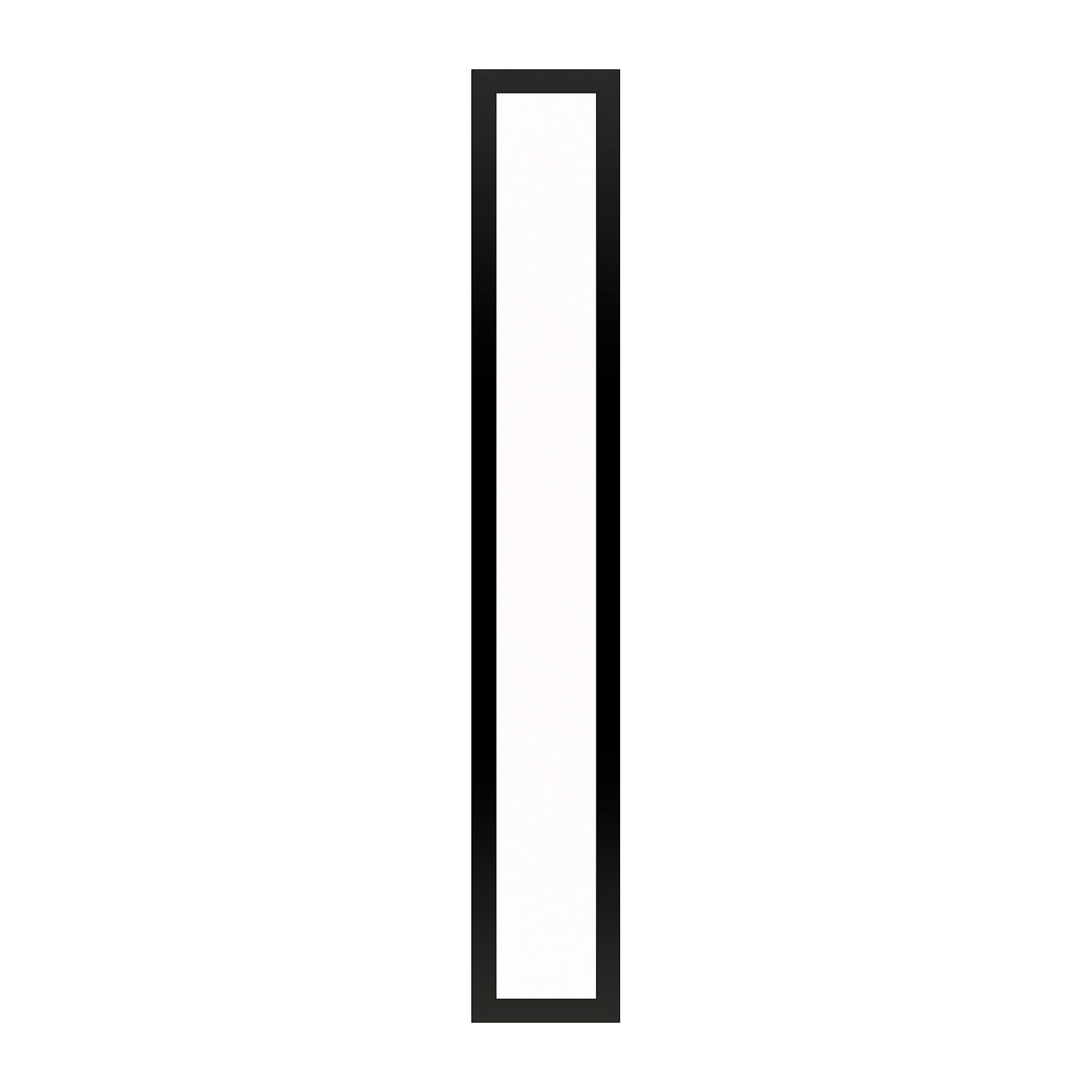 Profiles 5" x 30" x 4-5/8" framed lighting in matte black with 2700 kelvin temperature (warm light)
