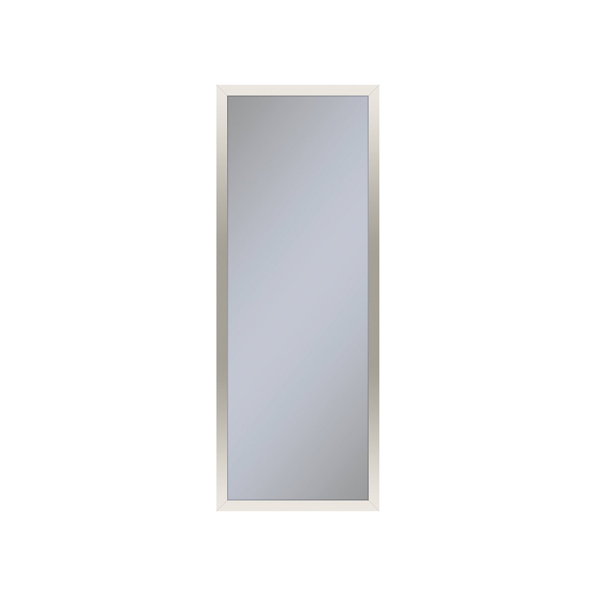 Profiles 11-1/4" x 30" x 6" framed cabinet in polished nickel with electrical outlet, USB charging ports, magnetic storage strip and left hinge