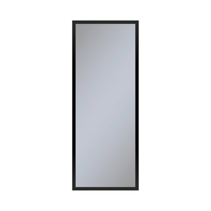 Profiles 15-1/4" x 39-3/8" x 6" framed cabinet in matte black and non-electric with reversible hinge (non-handed)