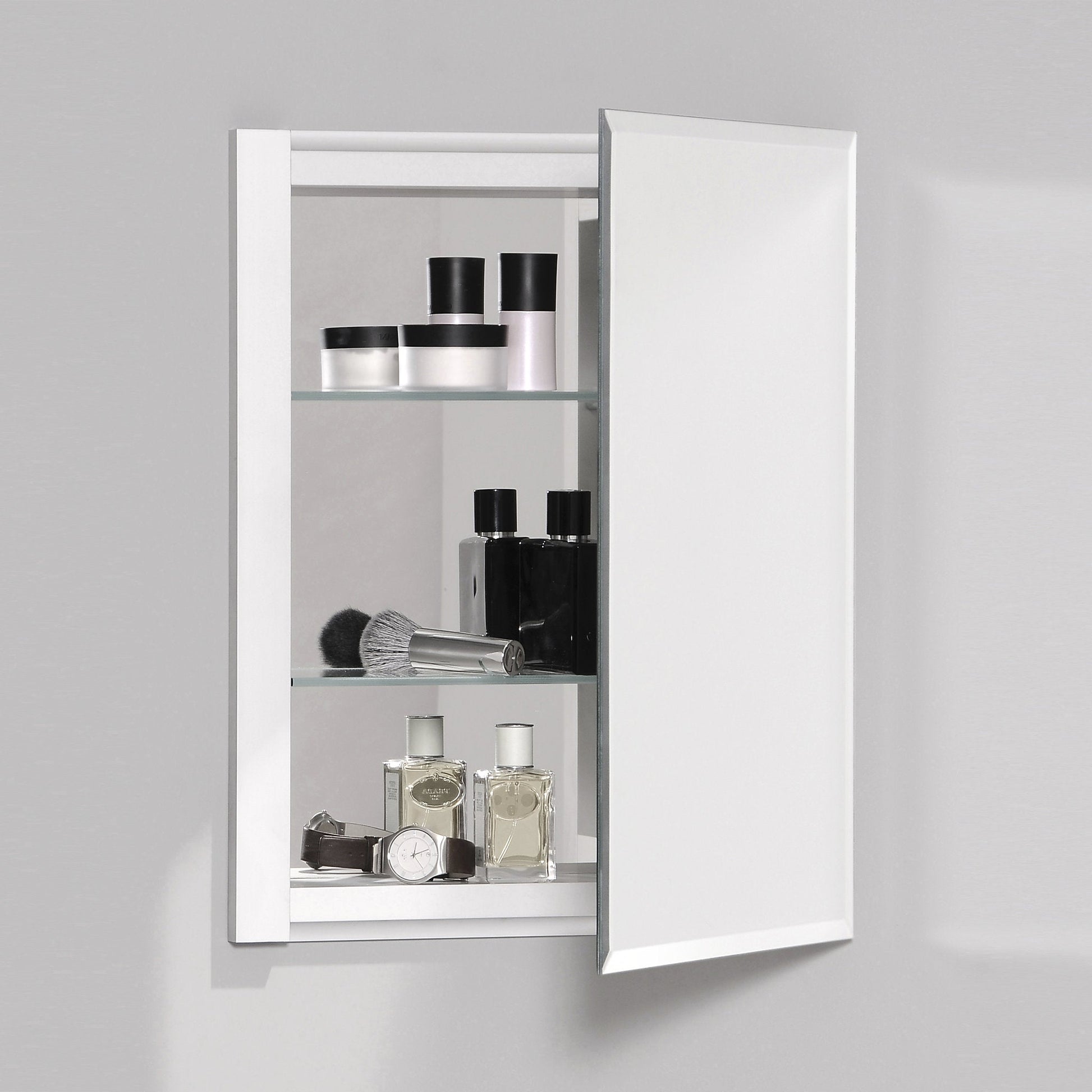 R3 Series 16" x 20" x 4" single door cabinet with bevel edge
