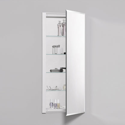 R3 Series 16" x 36" x 4" single door cabinet with bevel edge
