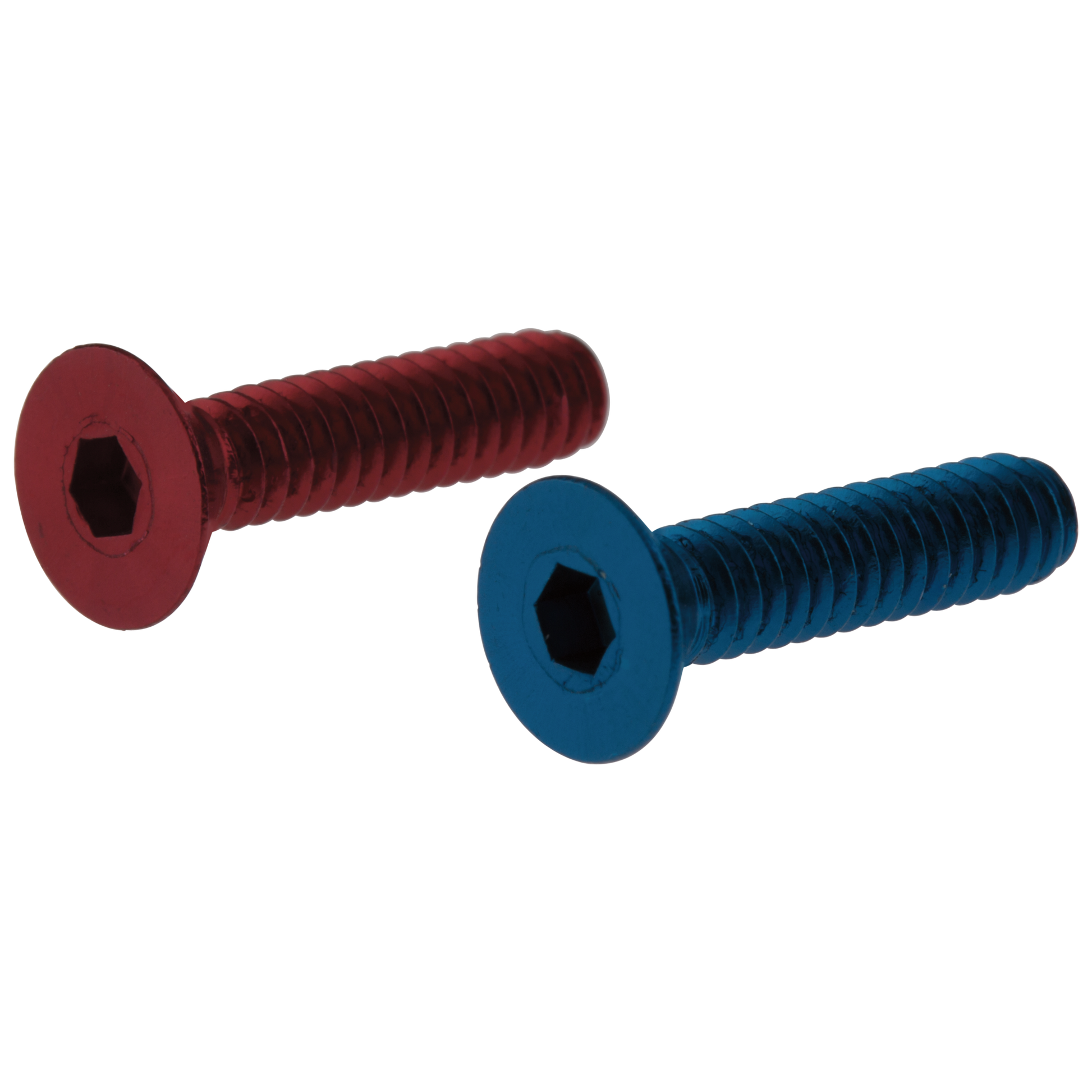 Delta RP12490 Screws - Pair - Red and Blue