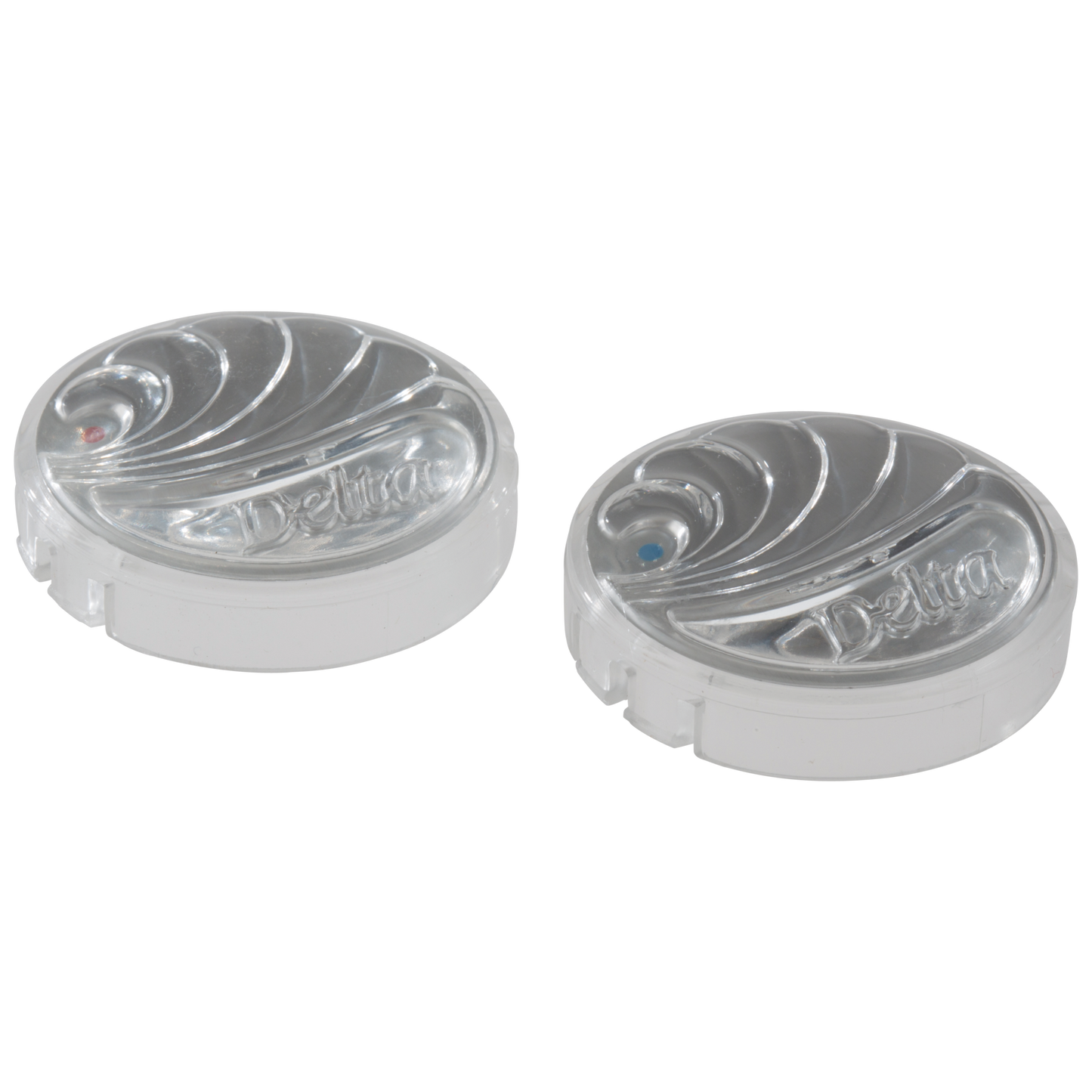 Delta RP18373 Button Set - Hot/Cold Clear