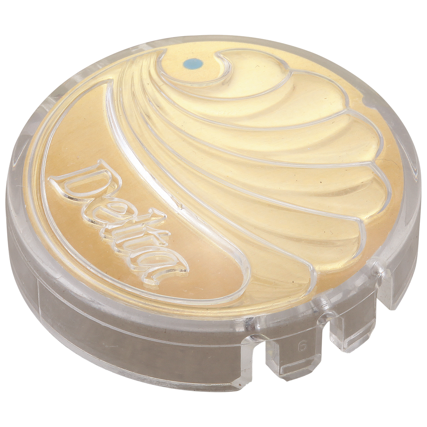 Delta RP18373PB Button Set - Hot/Cold - Clear