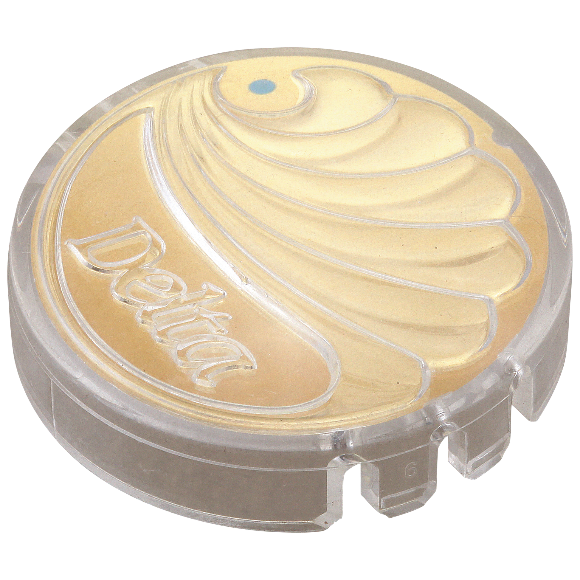 Delta RP18373PB Button Set - Hot/Cold - Clear