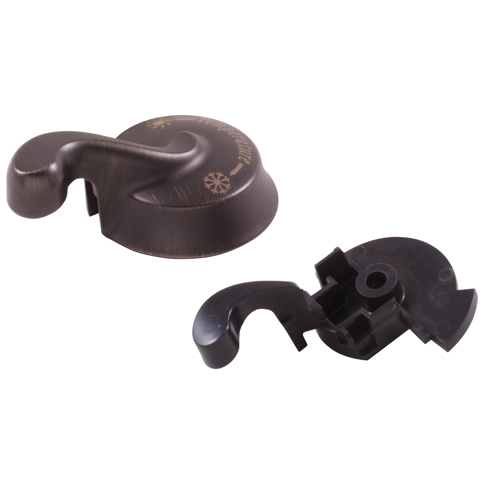 Delta RP48689 Vessona Single Metal Lever Handle - Temperature Knob and Cover