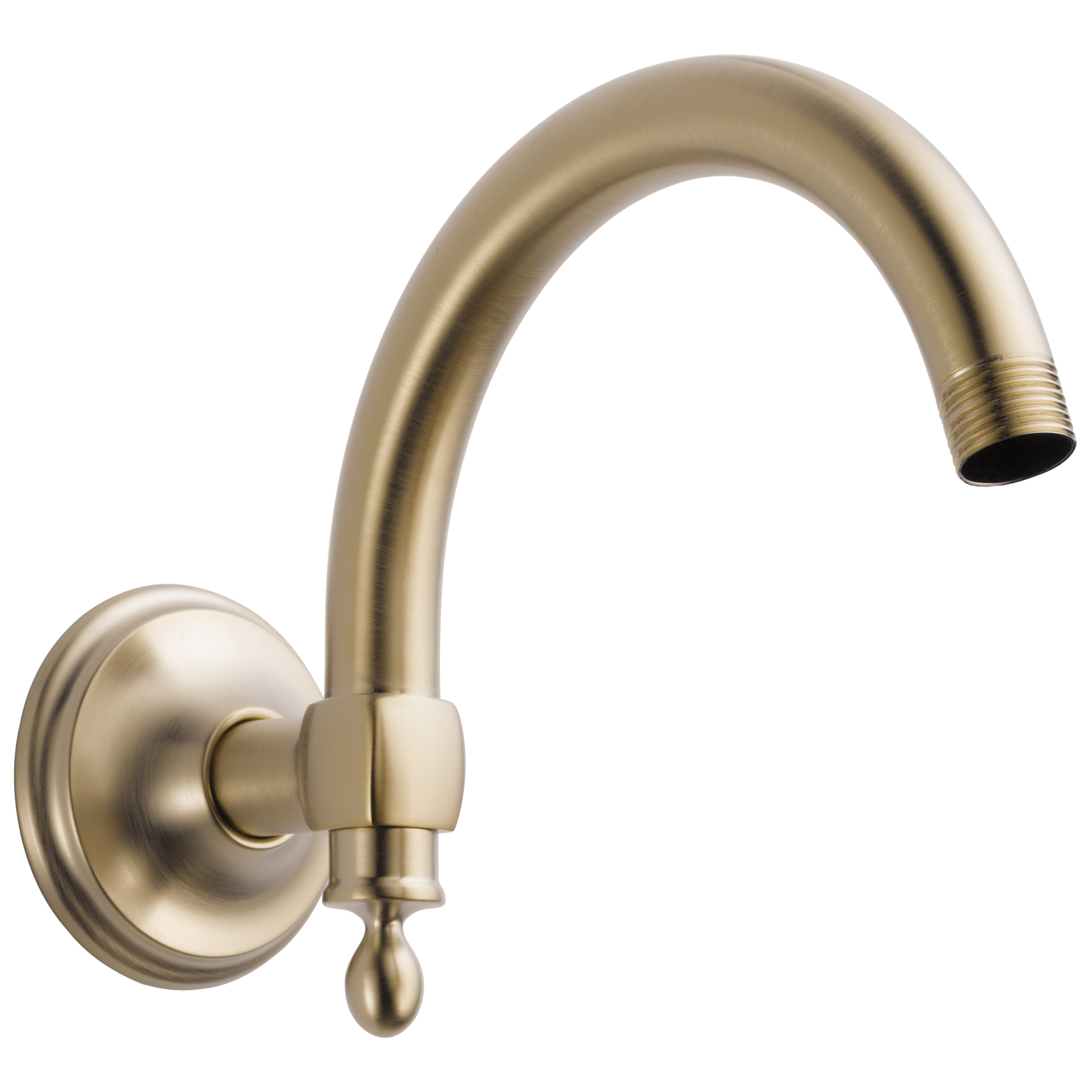 Brizo Universal Showering: 10" Classic Wall Mount Shower Arm And Flange