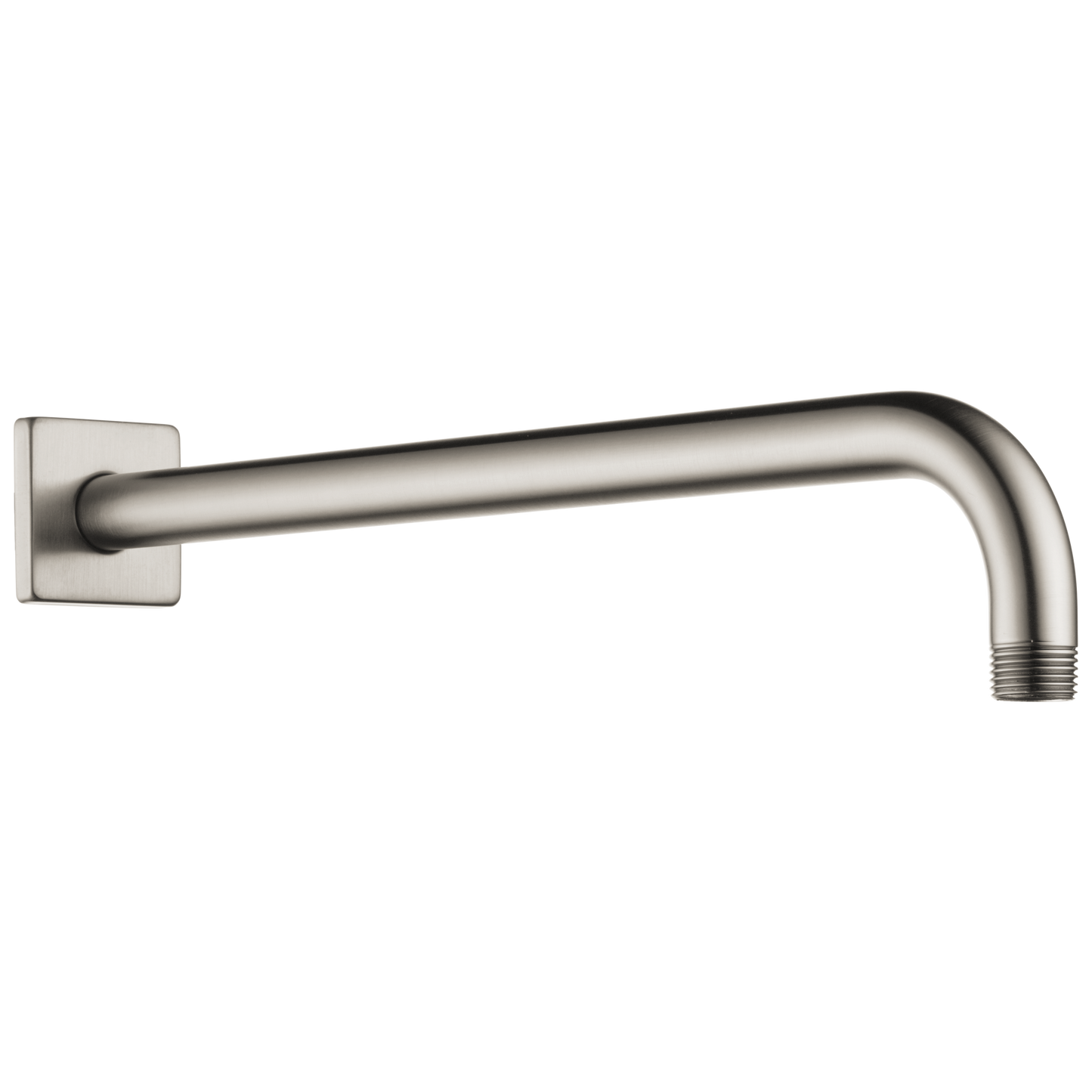Brizo Universal Showering: 16" Linear Square Wall Mount Shower Arm And Flange