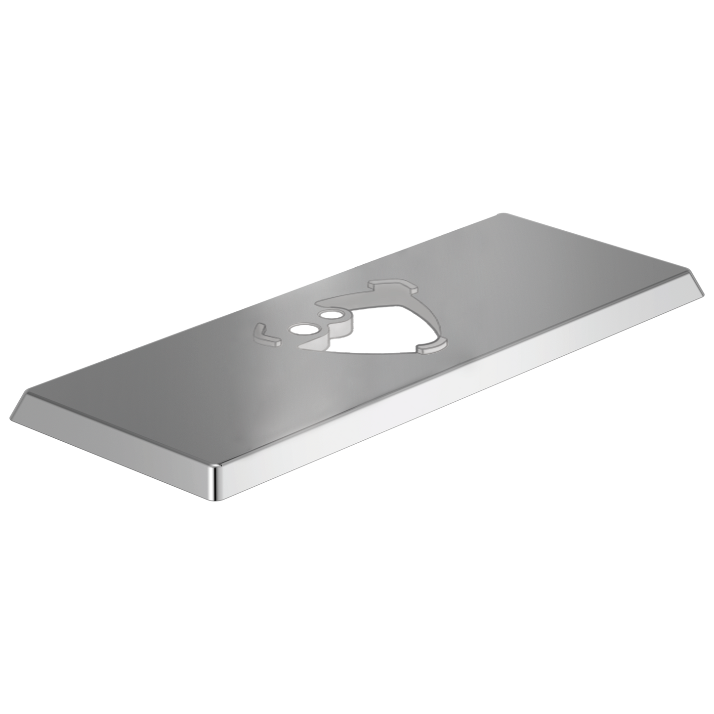 Delta RP84822 Zura Escutcheon - 3 Hole - 1H Bathroom