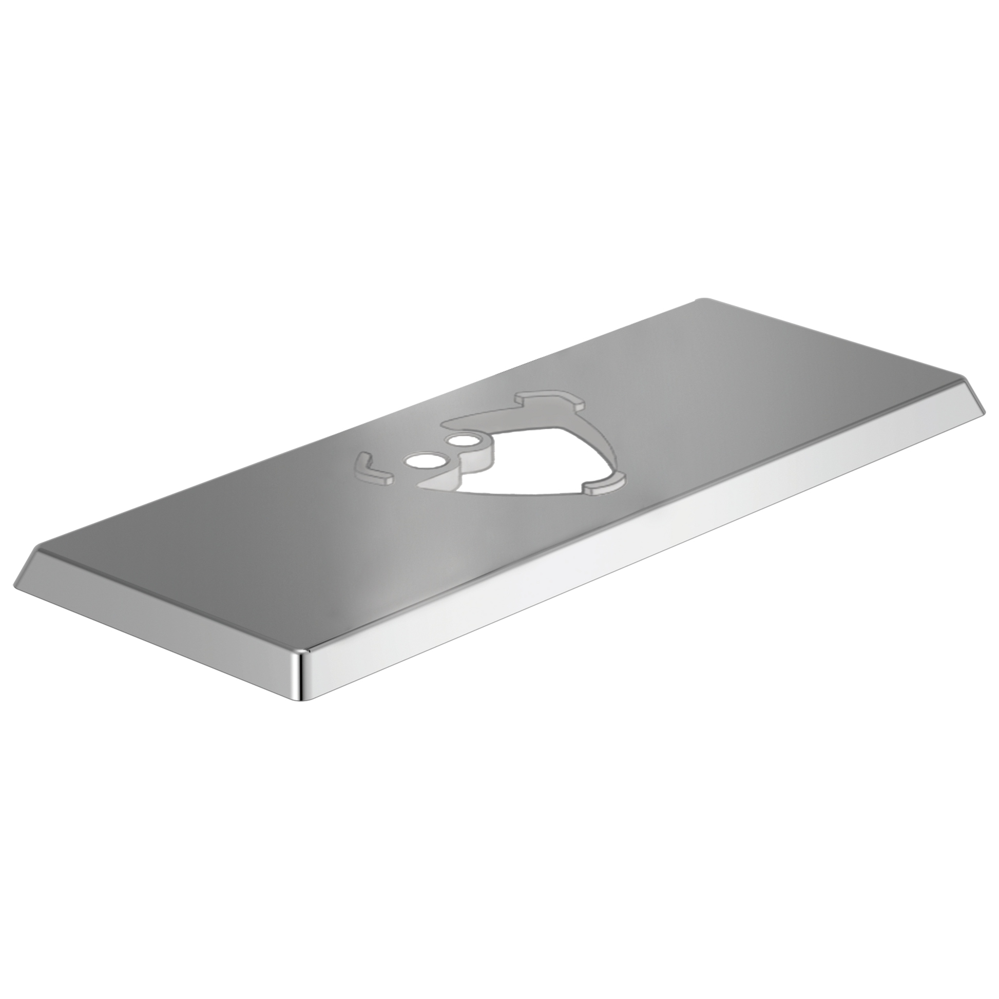 Delta RP84822 Zura Escutcheon - 3 Hole - 1H Bathroom