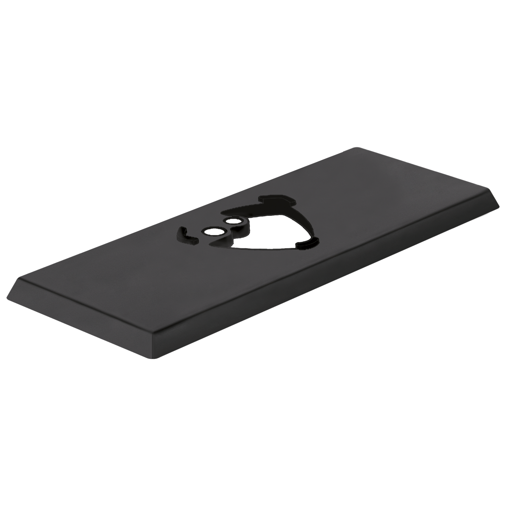 Delta RP84822 Zura Escutcheon - 3 Hole - 1H Bathroom