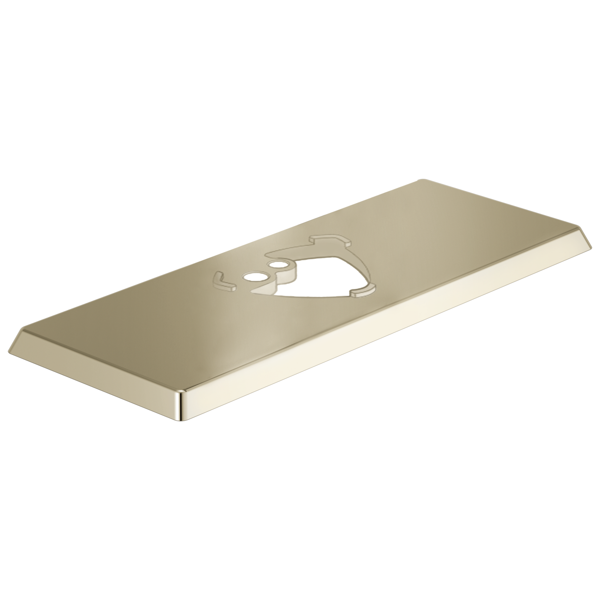 Delta RP84822 Zura Escutcheon - 3 Hole - 1H Bathroom