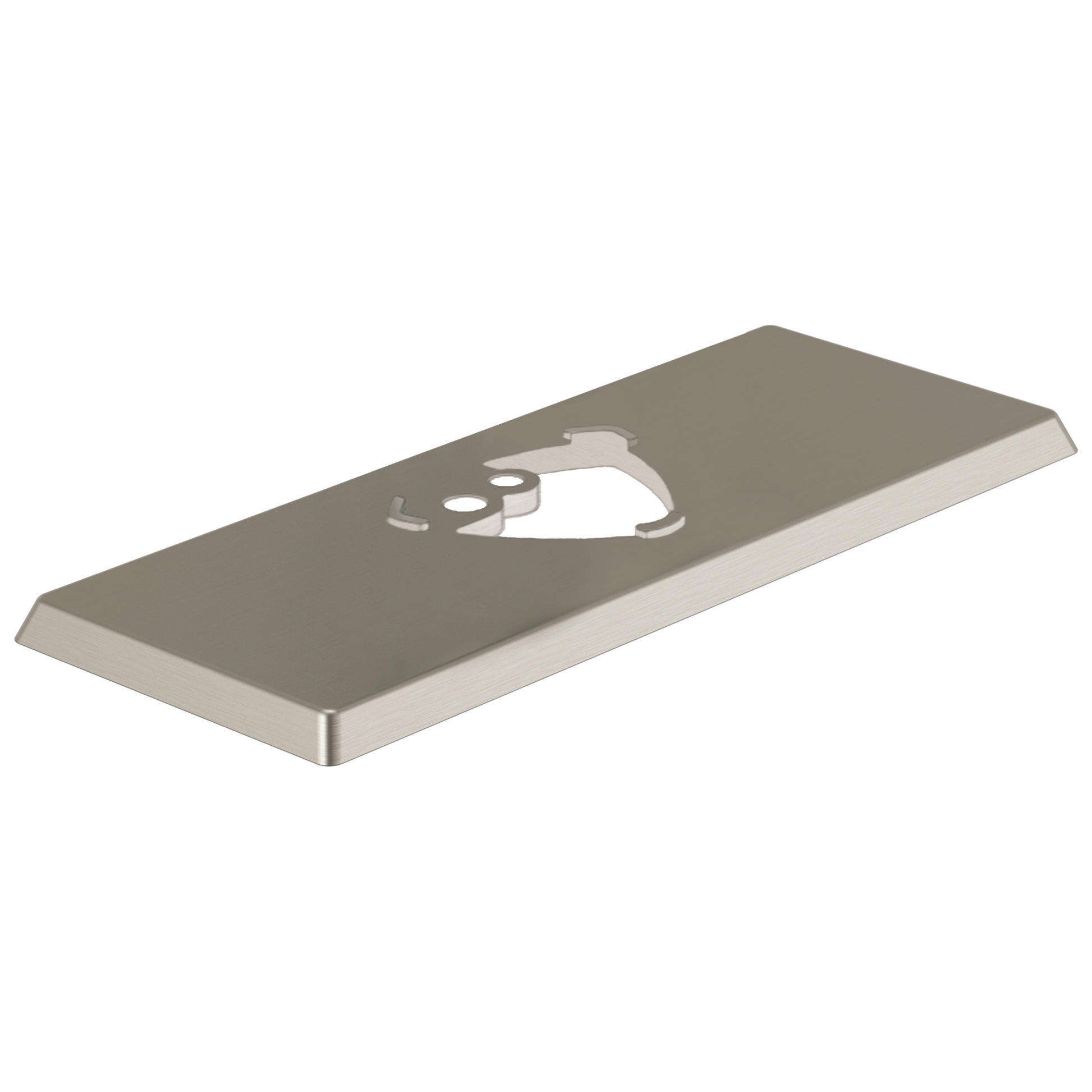 Delta RP84822 Zura Escutcheon - 3 Hole - 1H Bathroom