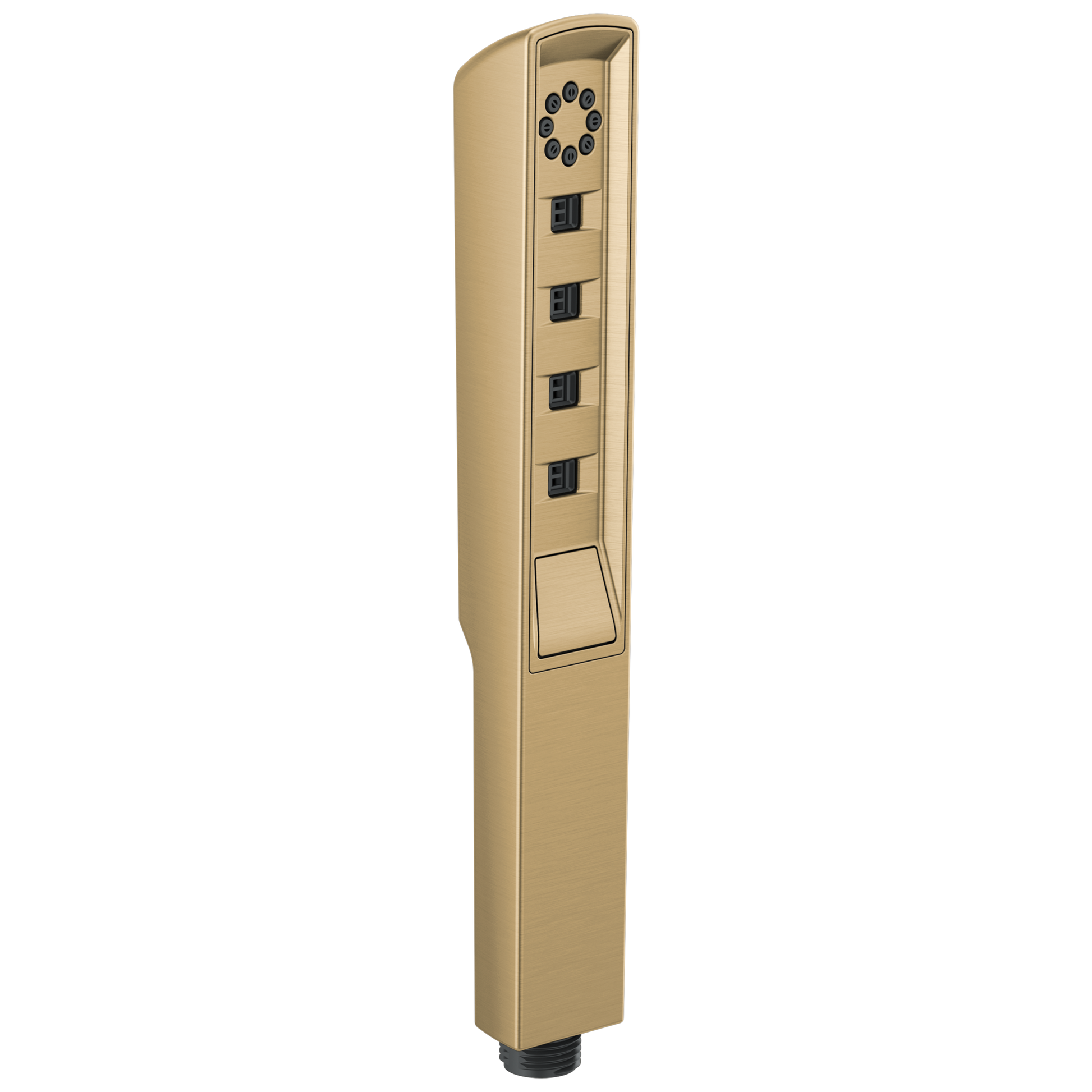 Brizo Universal Showering: Linear Square H2Okinetic Multi-Function Handshower
