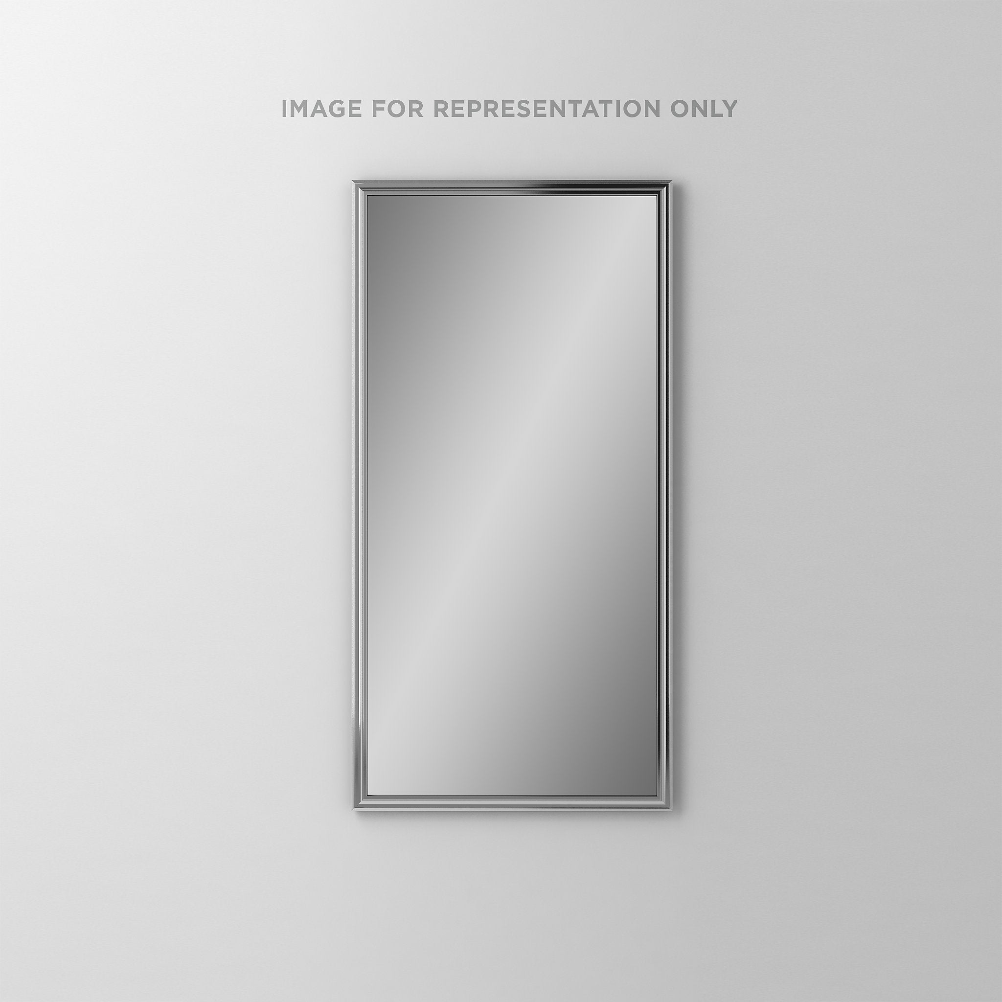 robern DM2040RM79 Main Line Mirror, 20" x 40" x 15/8", Rosemont Frame