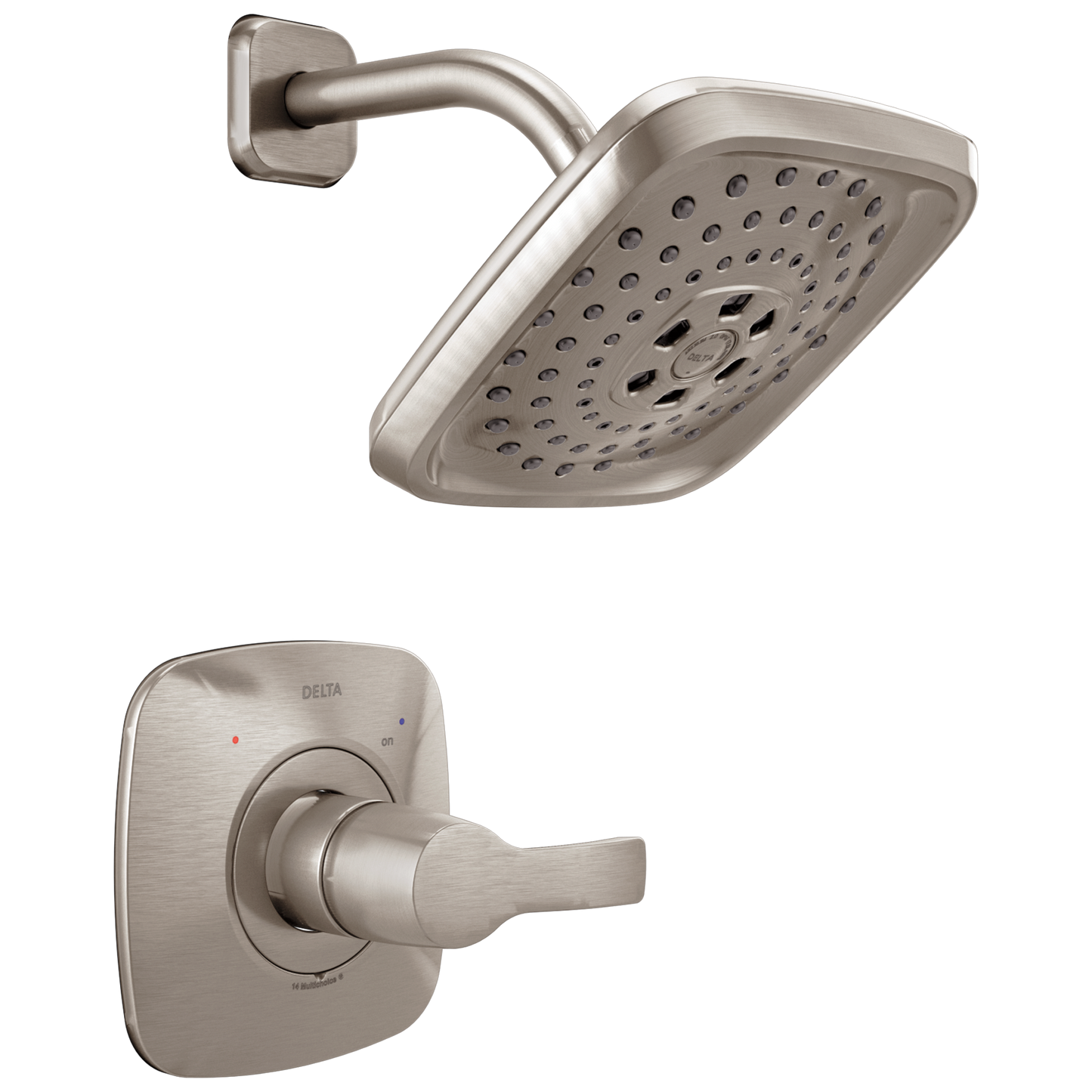 Delta T14252 Tesla Monitor 14 Series H2Okinetic Shower Trim