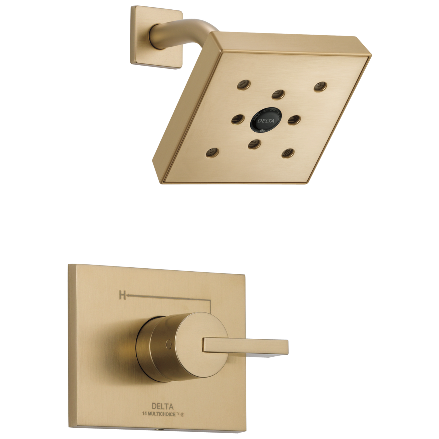 Delta T14253-H2O Vero Monitor 14 Series H2Okinetic Shower Trim