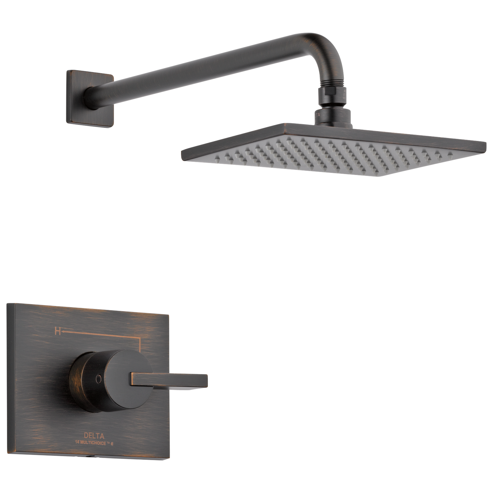 Delta T14253-WE Vero Monitor 14 Series Shower Trim