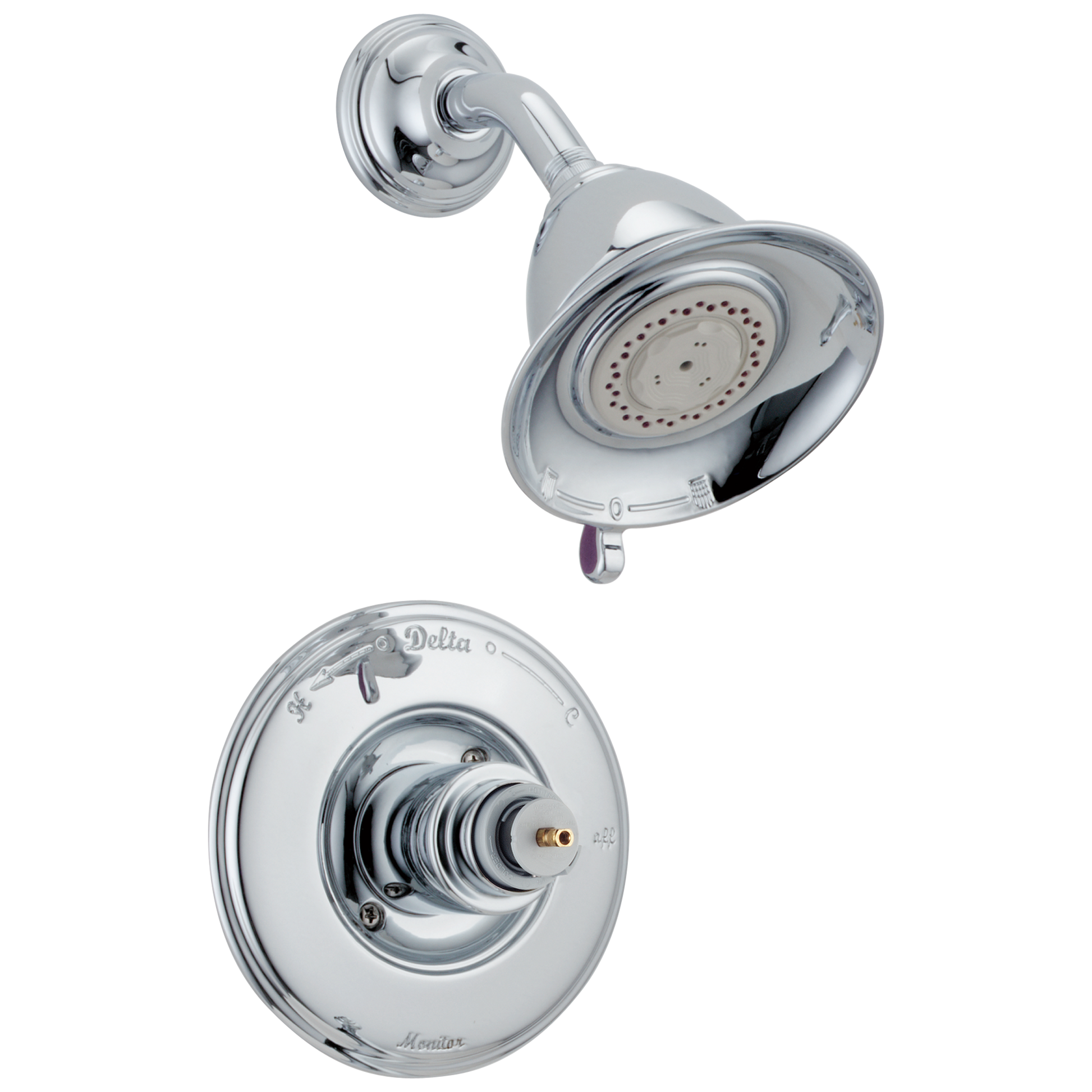 Delta T14255-LHP Victorian Monitor 14 Series Shower Trim - Less Handle