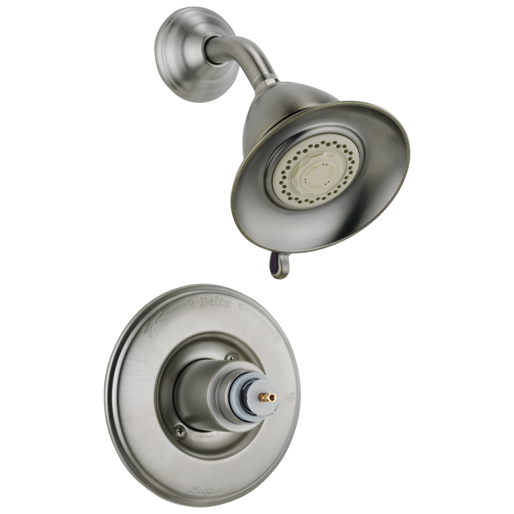 Delta T14255-LHP Victorian Monitor 14 Series Shower Trim - Less Handle