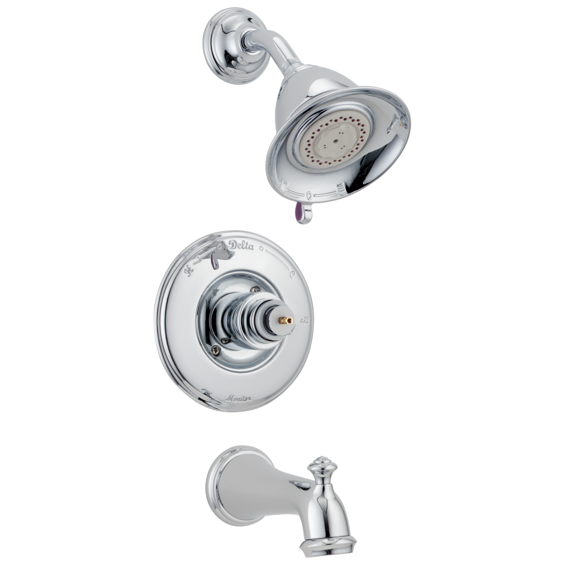 Delta T14455-LHP Victorian Monitor 14 Series Tub and Shower Trim - Less Handle