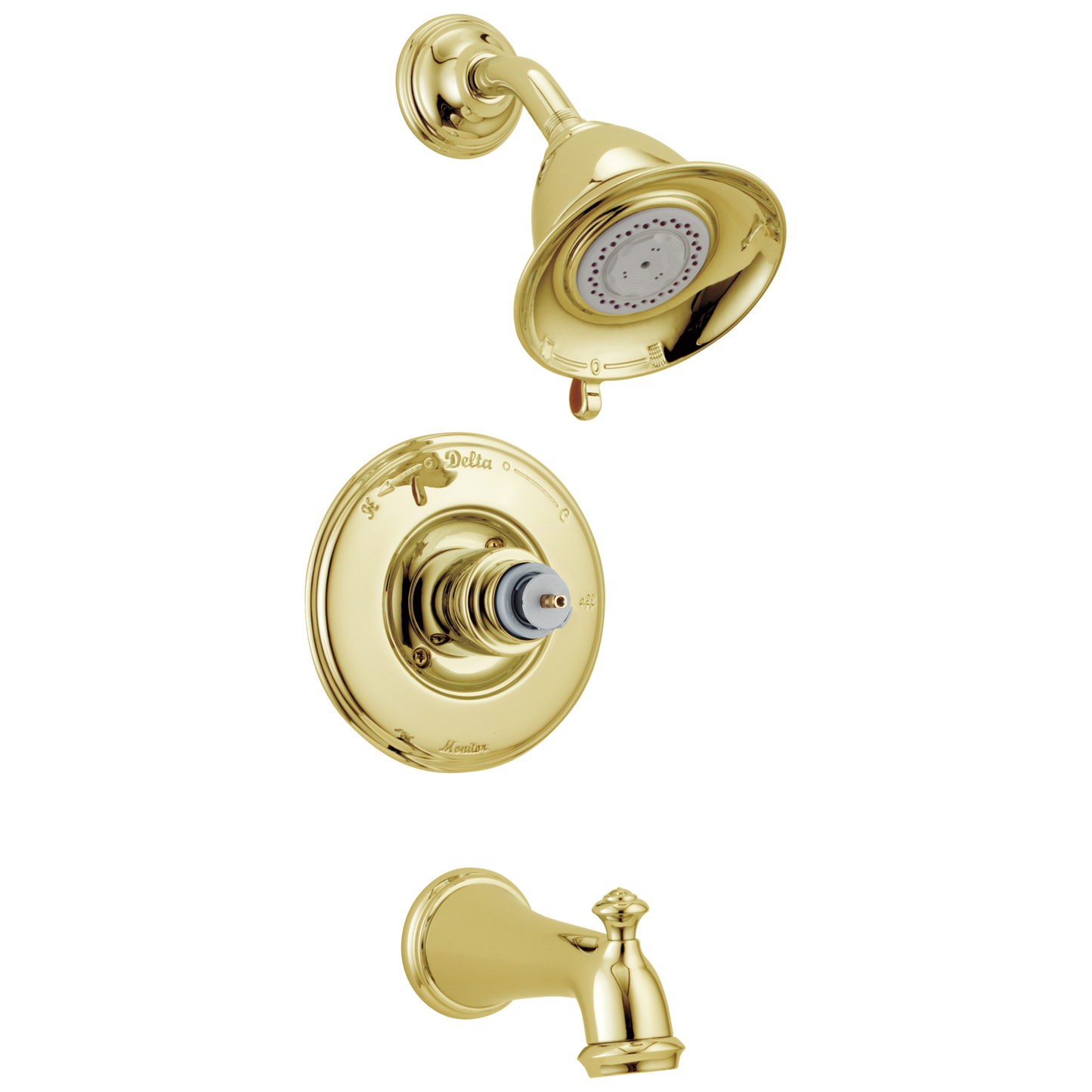 Delta T14455-LHP Victorian Monitor 14 Series Tub and Shower Trim - Less Handle
