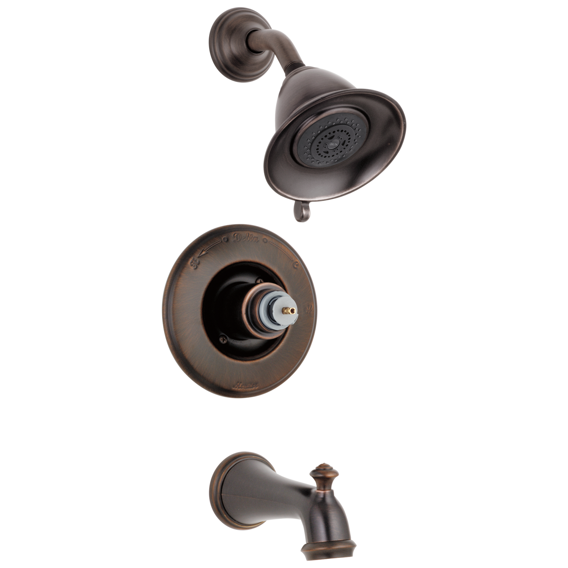 Delta T14455-LHP Victorian Monitor 14 Series Tub and Shower Trim - Less Handle