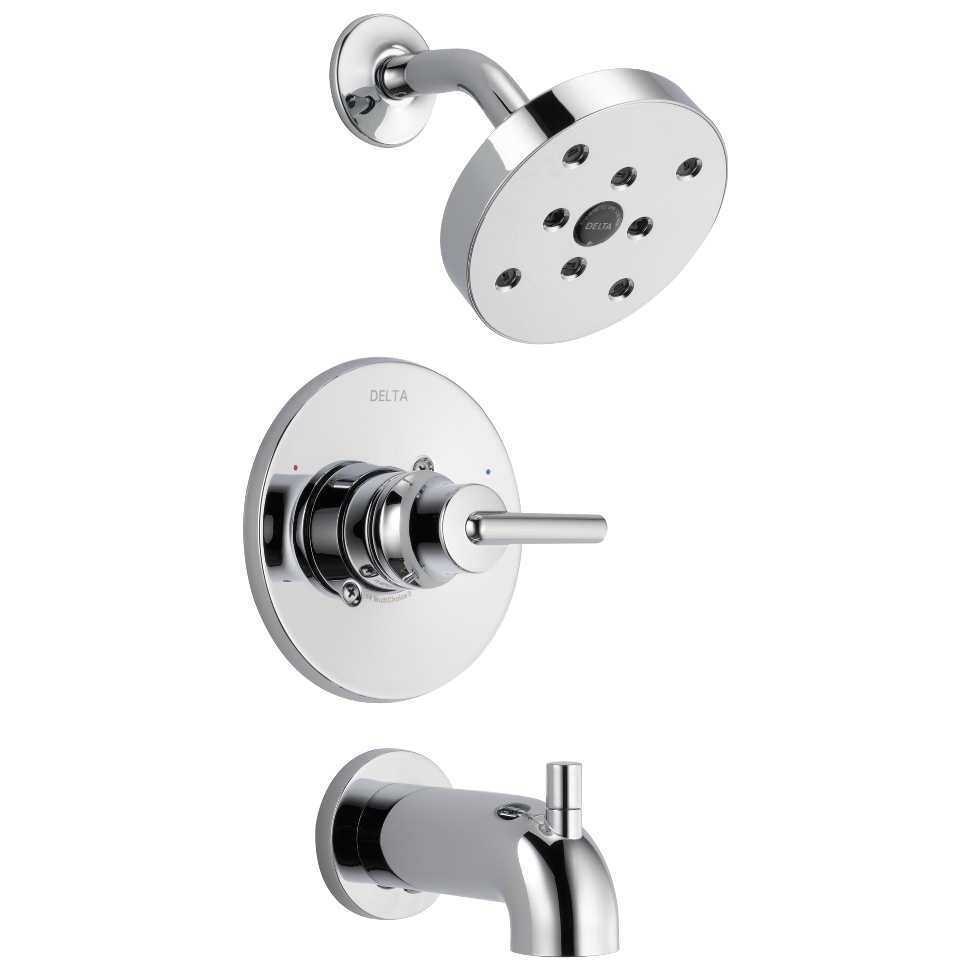 Delta Trinsic: Monitor 14 Series H2OKinetic Tub & Shower Trim