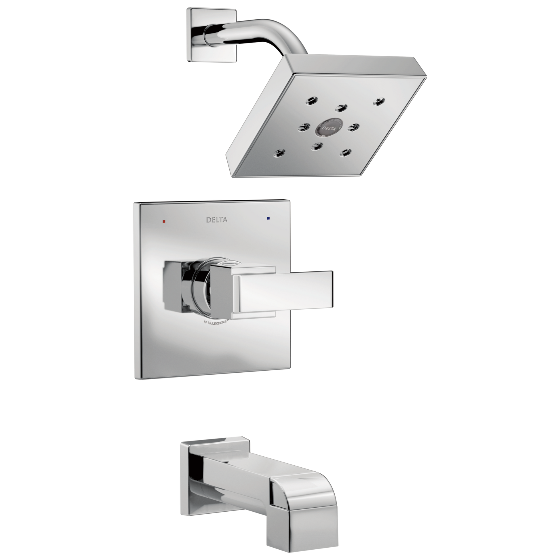 Delta Ara: Monitor 14 Series H2Okinetic Tub & Shower Trim