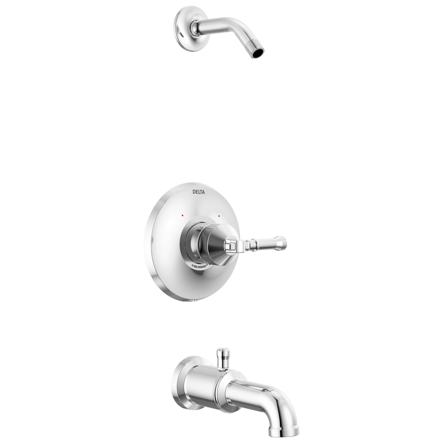 Delta Broderick: 14 Series Tub Shower Trim - Less Head