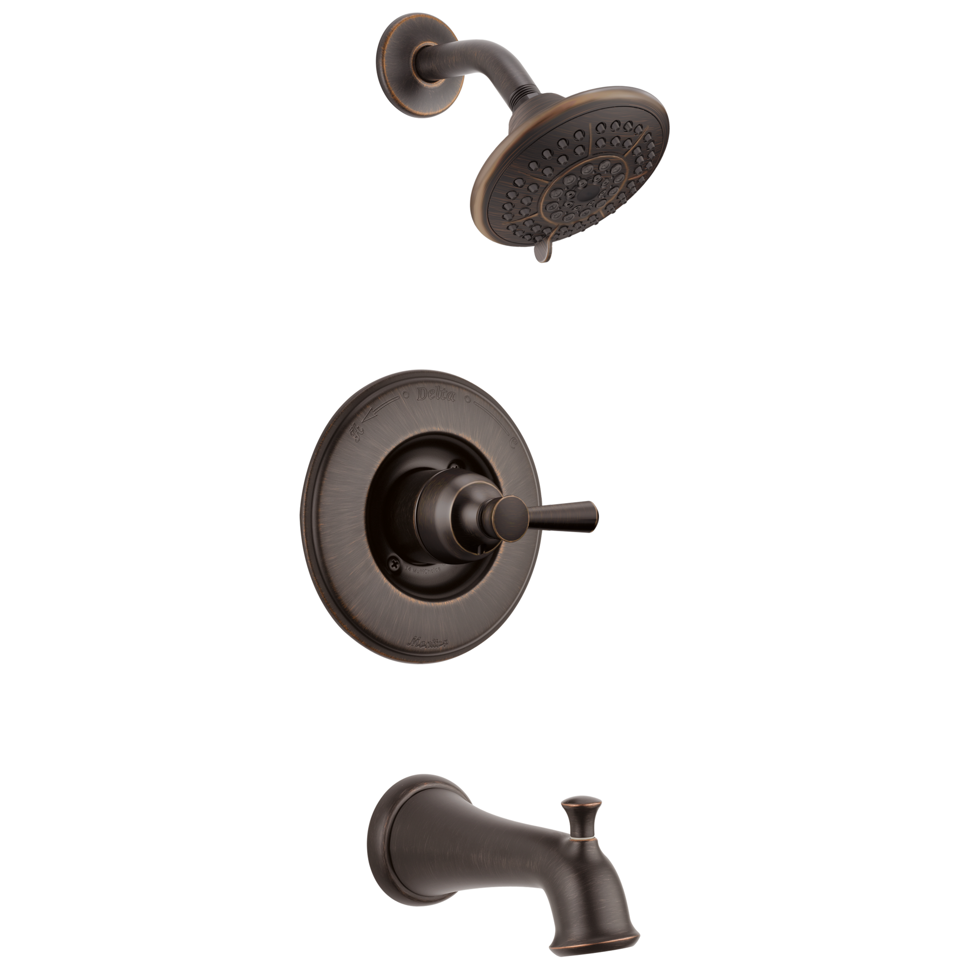 Delta T14493 Linden Monitor 14 Series Traditional Tub and Shower Trim