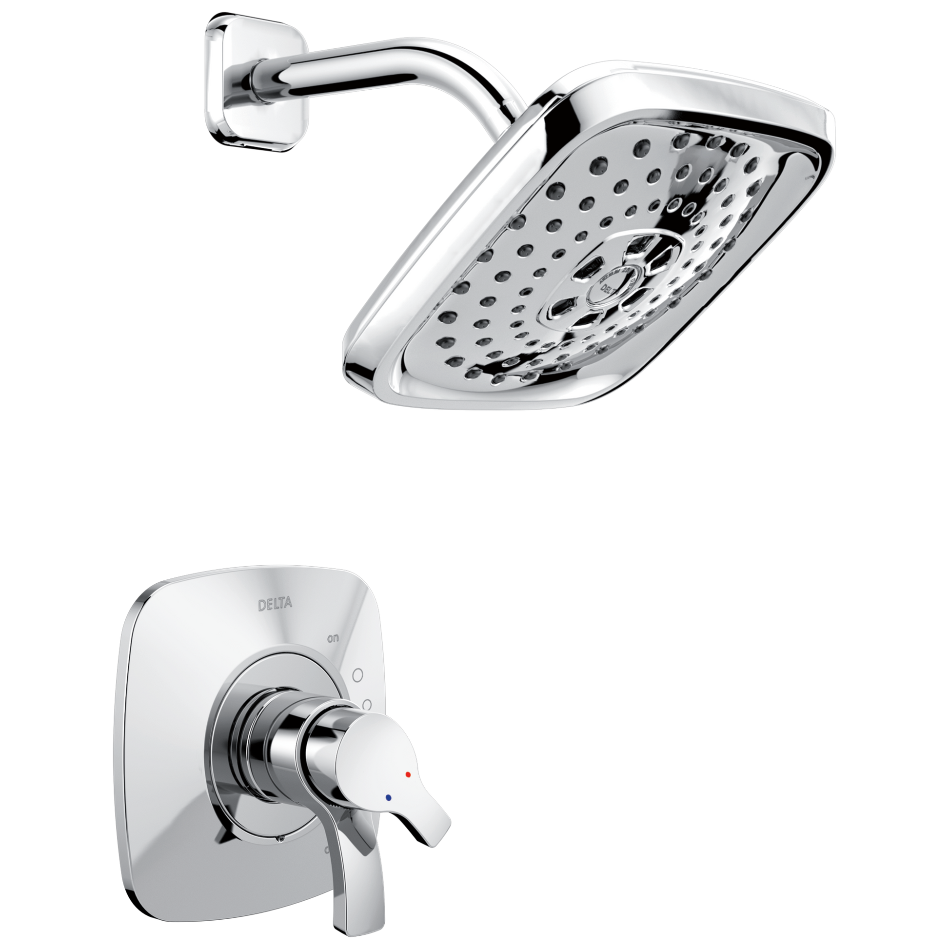Delta T17252 Tesla Monitor 17 Series H2Okinetic Shower Trim