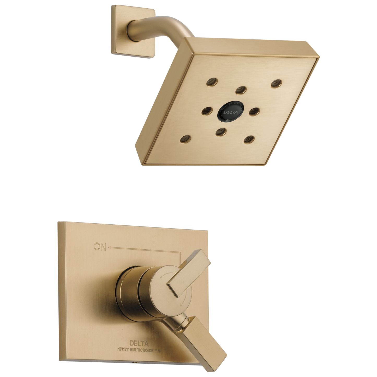 Delta T17253-H2O Vero Monitor 17 Series H2Okinetic Shower Trim