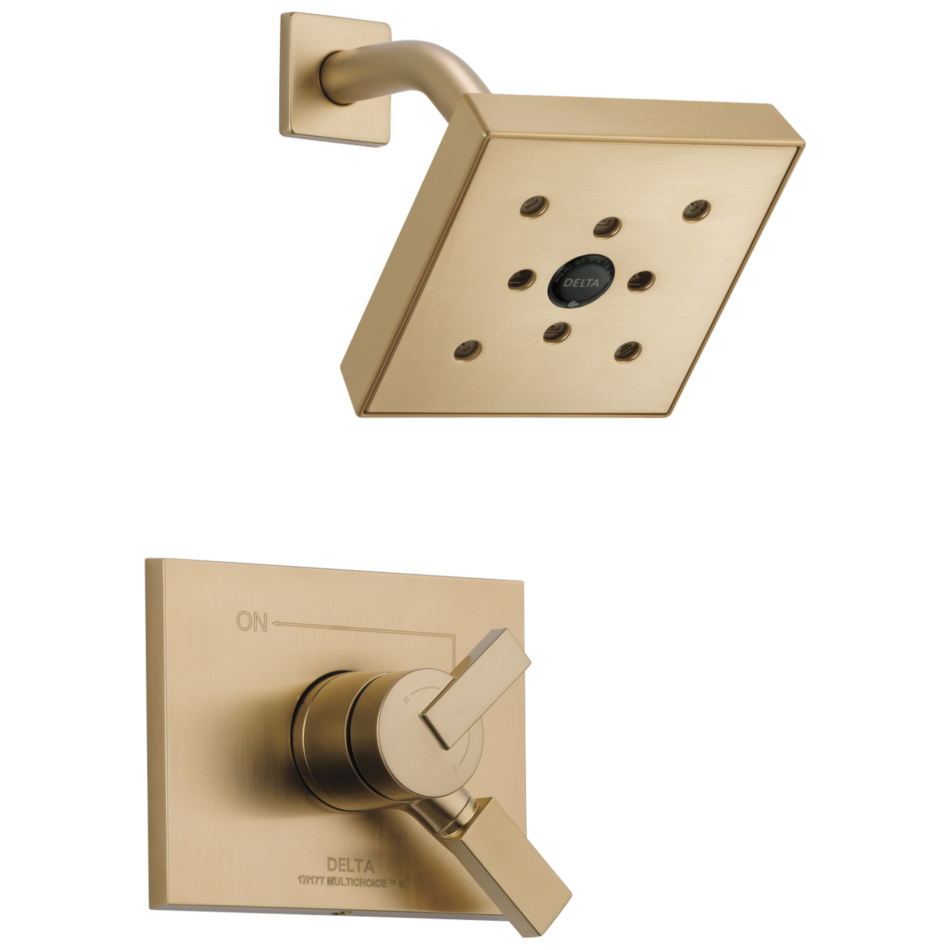 Delta T17253-H2O Vero Monitor 17 Series H2Okinetic Shower Trim