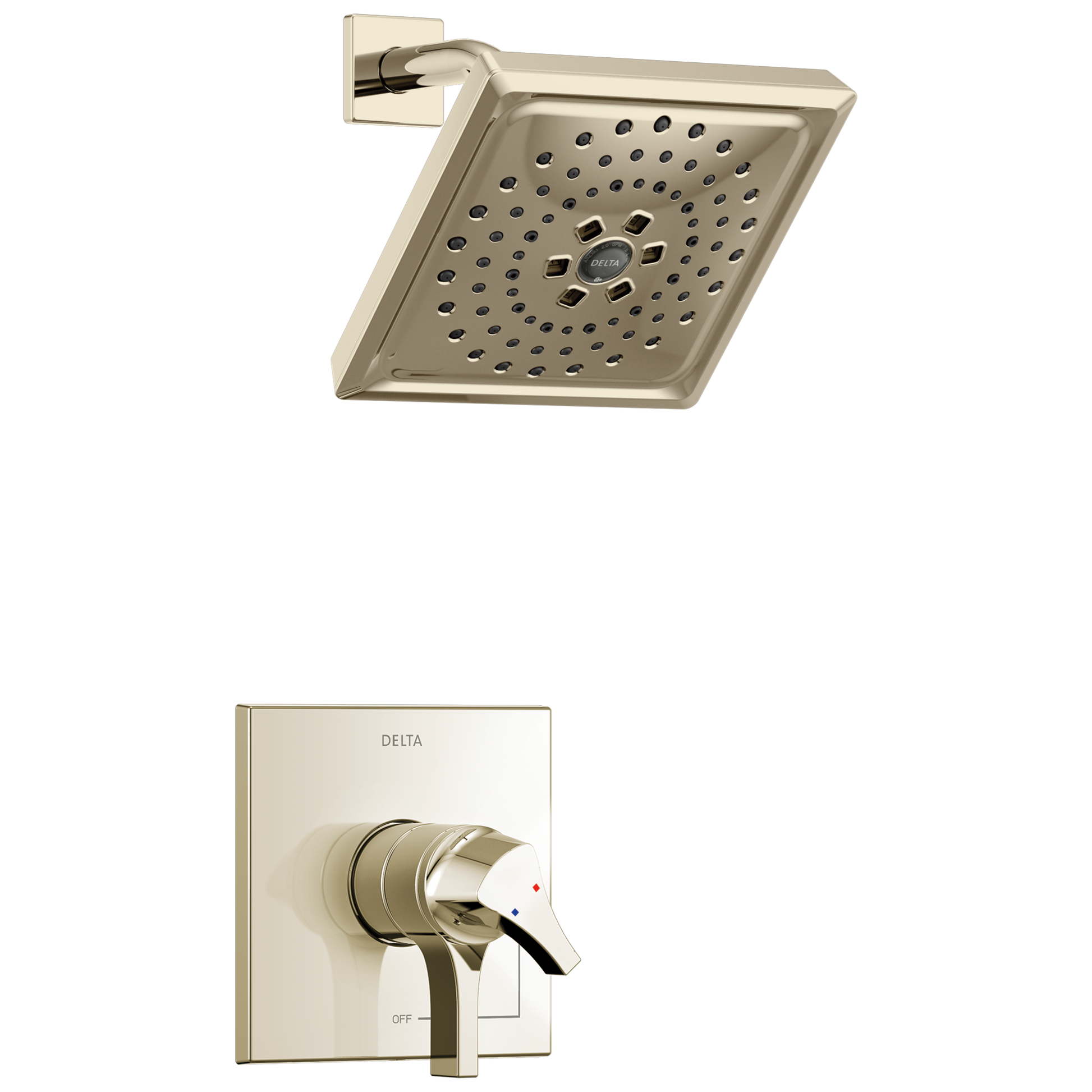Delta T17274 Zura Monitor 17 Series H2Okinetic Shower Trim